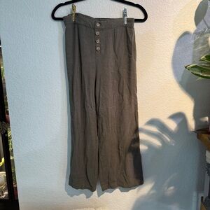 Linen Blend flowy pants